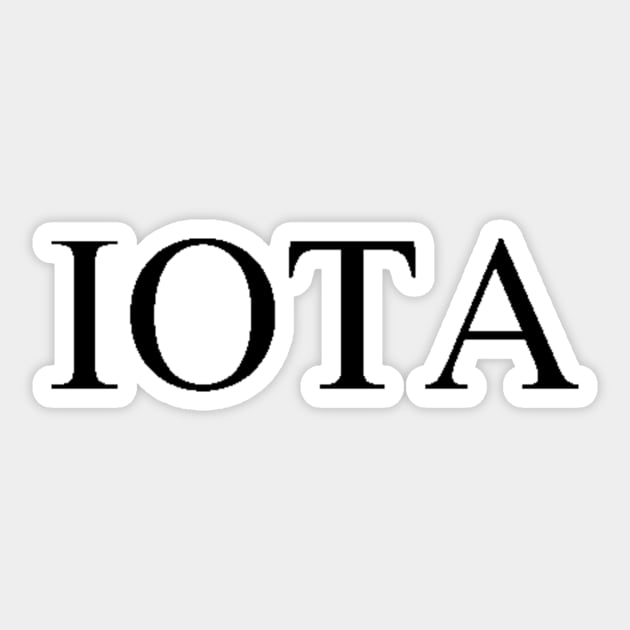 IOTA Sticker by Rosemogo
